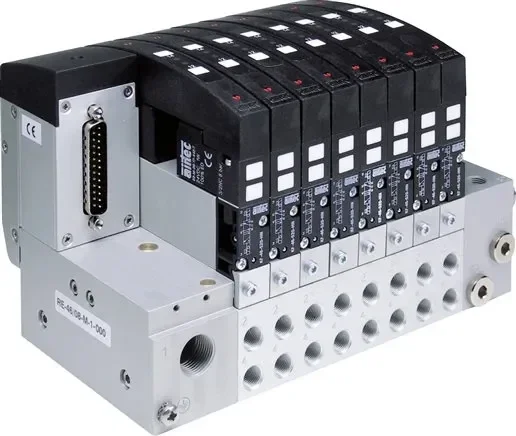 Terminal de vannes sans vannes, 14 positions, Profibus DP