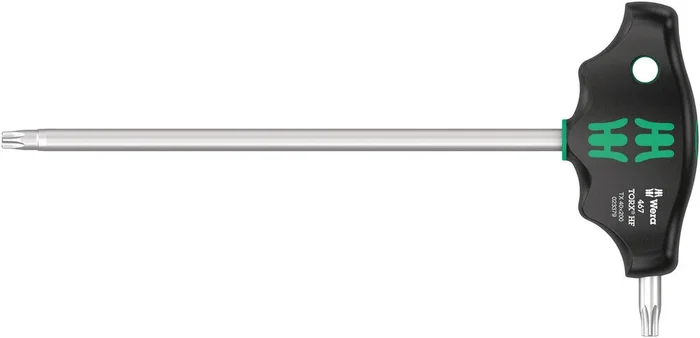 TORX® HF Tournevis en T avec fonction de retenue 467 TORX HF 40 x 200 mm WERA – 05023379001