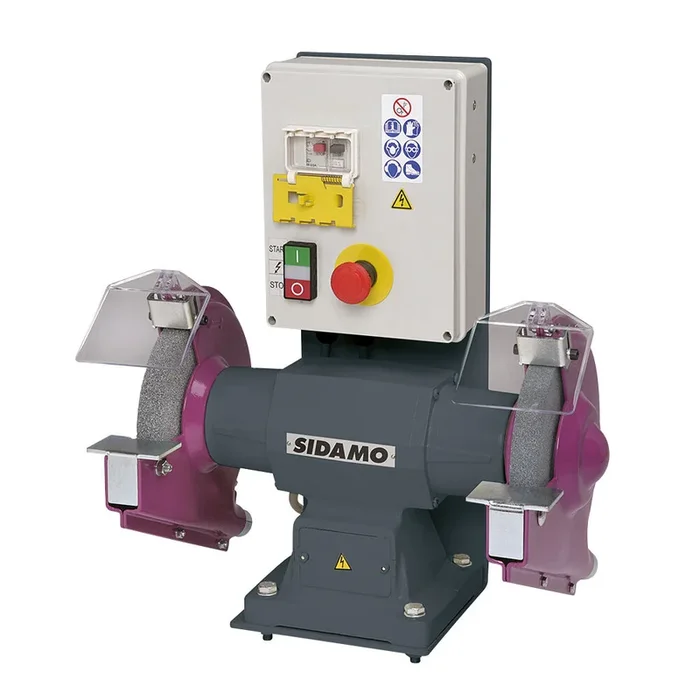 TOURET A MEULER ULTRA 200 TMT FR D.200 / 400 V TRI AVEC FREIN – SIDAMO – 20113135