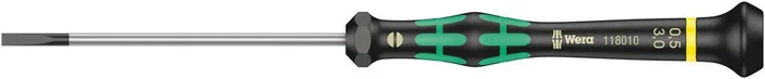 Tournevis électronicien pour vis à fente 2035 0,50 x 3,0 x 80 mm WERA – 05118010001