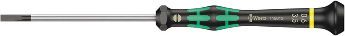 Tournevis électronicien pour vis à fente 2035 0,60 x 3,5 x 80 mm WERA – 05118012001