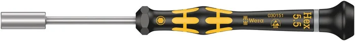 Tournevis ESD à douille Kraftform Micro 1569 ESD Micro 5,5 x 60 mm WERA – 05030151001