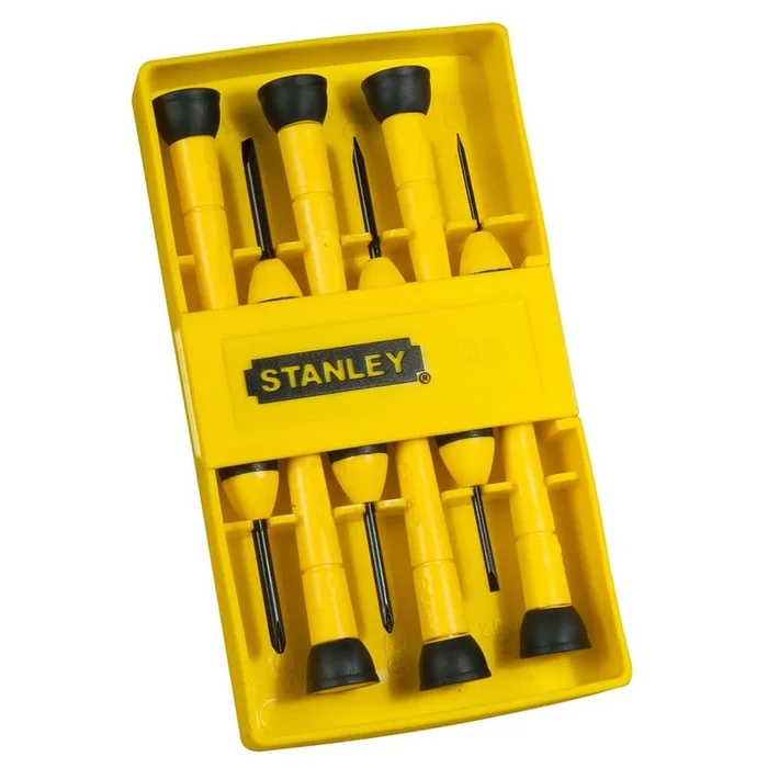 Tournevis horloger bi-matière coffret 6 pièces – 0-66-052 – STANLEY