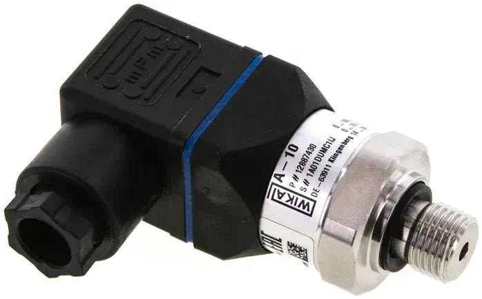 Transmetteur de pression 0 à 2,5 bar (0,5 % BFSL), G 1/4″ AG, 4-20 mA, acier inoxydable