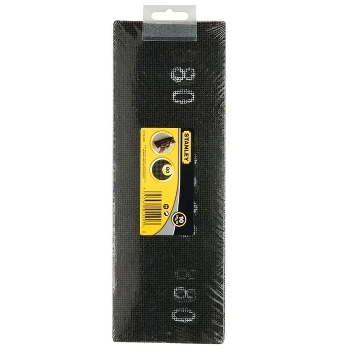 Treillis abrasif K80 x 10 pièces – STHT0-05929 – STANLEY