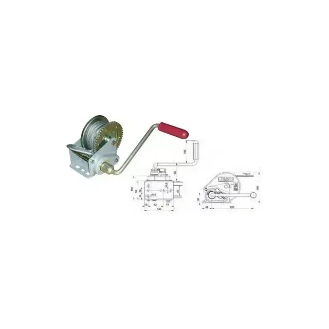 Treuil freine sans enrouleur automatique – alko 450 compact