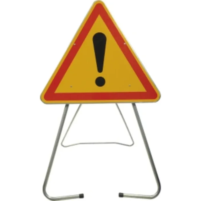 TRIANGLE DE SIGNALISATION AK14 700MM – Neutre – 17562