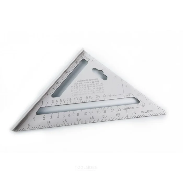 Triangle HBM en aluminium – Équerre de mesure