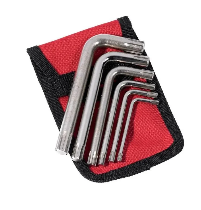 TROUSSE 6 CLES MALES A CRENEAUX SAM OUTILLAGE – 64TR6