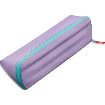 Trousse ouverture xxL Maped, réversible et personnalisable. Polyester. Pastel Purple pailletée