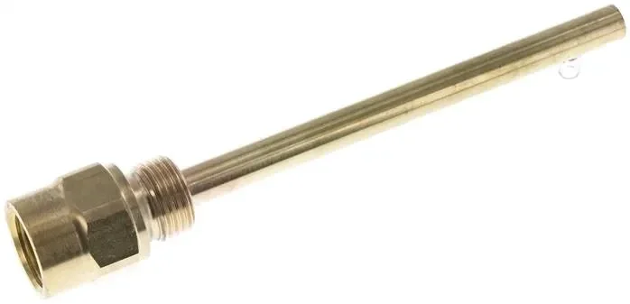 Tube de protection à visser (G 1/2&Prime;), 160 mm, alliage de cuivre type TR 16012 CU