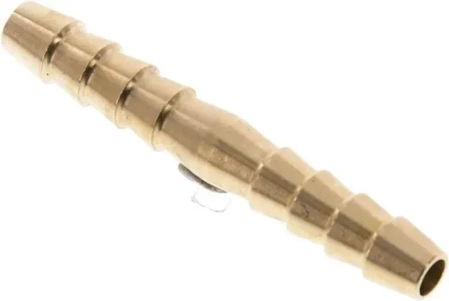 Tube de raccordement de tuyau 6 (1/4″)mm, laiton, Eco-Line
