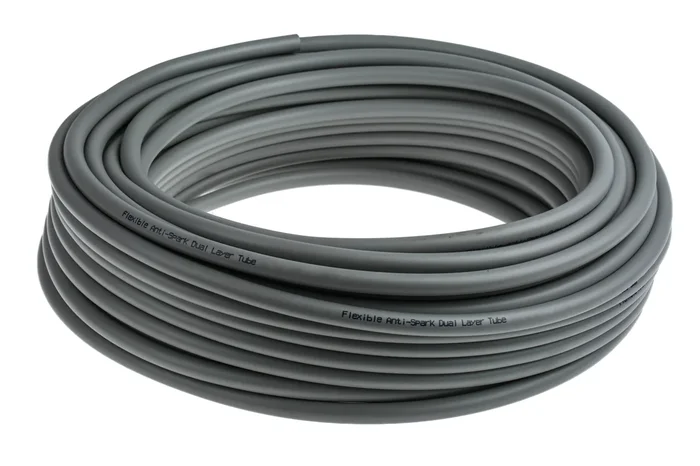 Tuyau à air comprimé RS PRO, 6mm x 4mm x 30m Gris en PUR, PVC