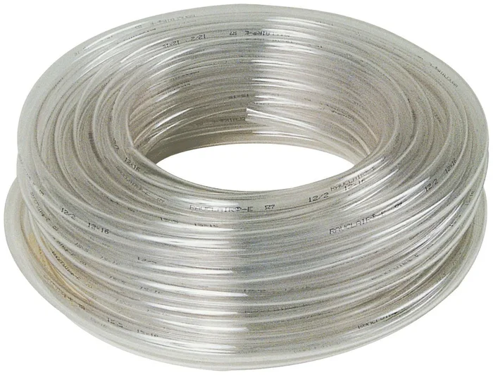 TUYAU CRISTAL POUR FIOLE A NIVEAU TALIAPLAST D.12X16MM L.25M – 400302