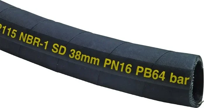 Tuyau de camion-citerne NBR EN12115 50 (2″)x66mm, spirale en acier