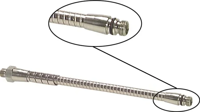 Tuyau métallique pour liquide de refroidissement 500mm, G 3/4″ M 26 x 1,5