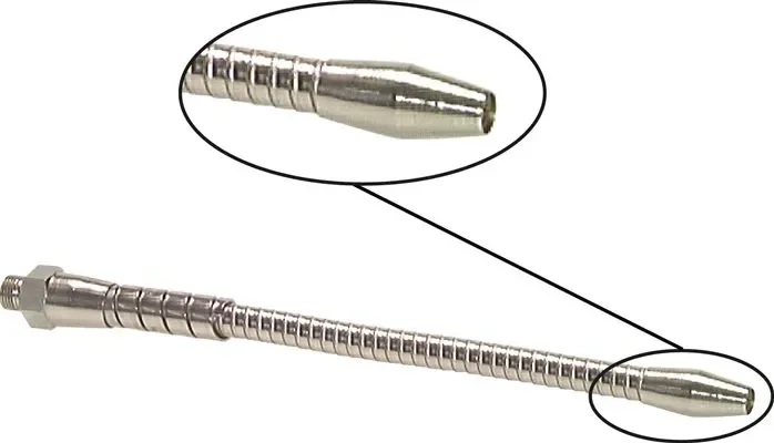 Tuyau métallique pour liquide de refroidissement 500mm, G 3/8
