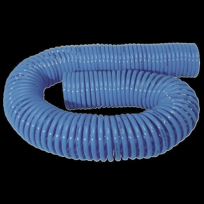 Tuyau spiralé polyamide Prevost sans raccords à vis, longueur : 20 m, diamètre intérieur/extérieur : 8 x 10 mm