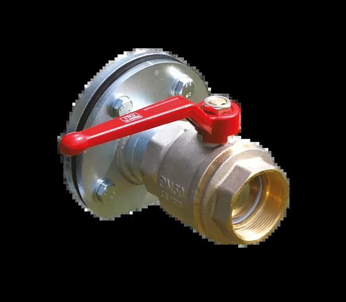 Vanne 1/4 de tour Ø 76mm pour citerne
