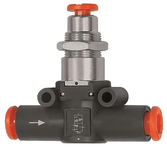 vanne 3/2 voies -lineonline- / NC pour tuyau 8 mm 490-8 106791