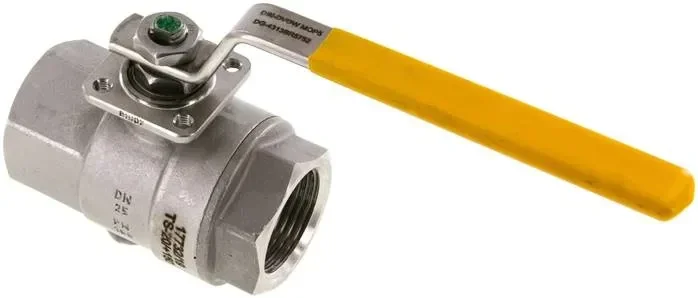 Vanne à bille en acier inoxydable, DVGW, Rp 1&Prime;, -0,9 à 100bars