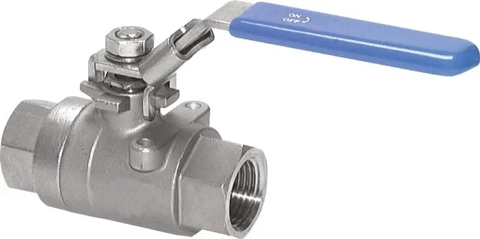 Vanne à bille en acier inoxydable, G 1-1/2&Prime;, 0 à 63bar