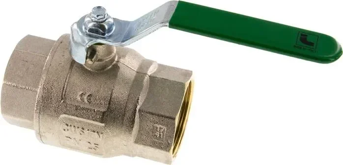 Vanne à bille en laiton, Rp 2&Prime;, -0,9 à 25bar, pour l&rsquo;eau potable