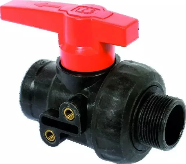Vanne à bille en pp gaz 1&Prime;1/4 mf-ll