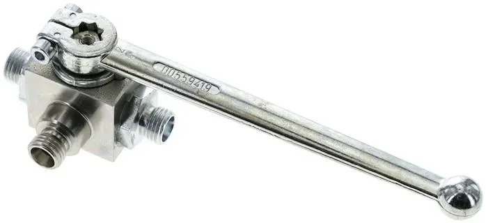 Vanne à bille haute pression à 3 voies, perçage en T, 8 L (M14x1,5), 0 à 315bars
