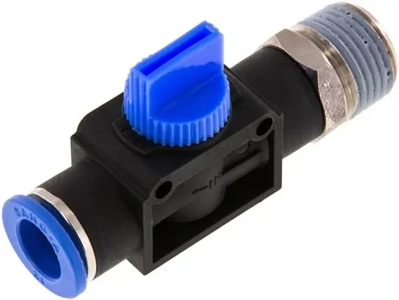 vanne d’arrêt 3/2 R 1/2″-12mm, côté tuyau à l’air libre