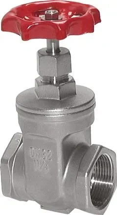 Vanne d’arrêt à manchon, acier inoxydable, G 3″, PN 16