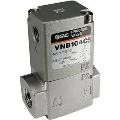 Vanne pneumatique SMC, 2 ports , NF