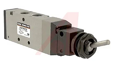Vanne pneumatique SMC VFM200 Levier à bascule 4/2, NPT 1/4, 1/4