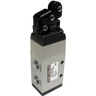 Vannes mécanique SMC VFM300 Touche de sélection 5 Port Mechanical Valve, Rc 1/4, 1/4pouces