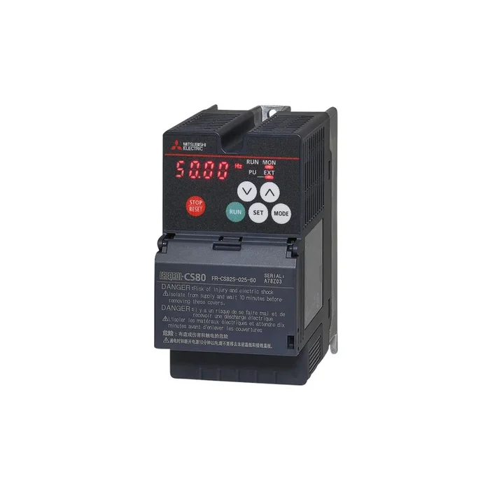 Variateur de fréquence Mitsubishi Electric FR-CS80, 0,4 kW 200 → 240 V c.a. 1 phase, 2,5 A, 120Hz