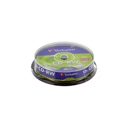 Verbatim cd-rw 12x 700 mo 10 pièce(s)