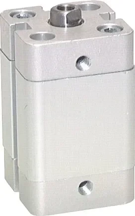 Vérin compact, double effet, piston 80mm, course 50mm, type NXD