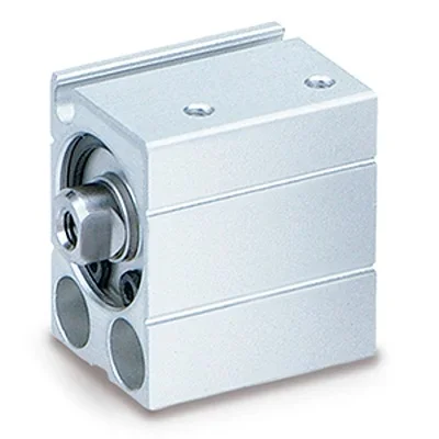 Vérin compact pneumatique SMC CJU CDUJB8-10DM Double Action , alésage de 8mm, course de 10mm