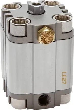 Vérin compact, simple effet, piston 12mm, course 25mm
