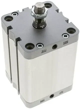 Vérin ISO 21287, double effet, piston 80mm, course 80mm, tige de piston AG