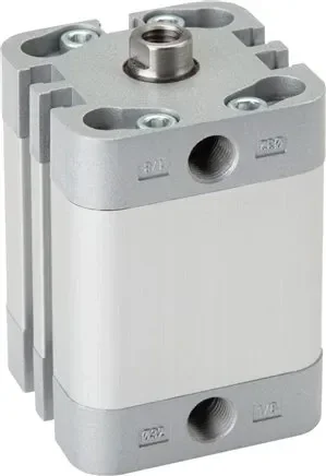 Vérin ISO 21287, simple paroi, piston 80mm, course 15mm, sorti en position de repos (IG)