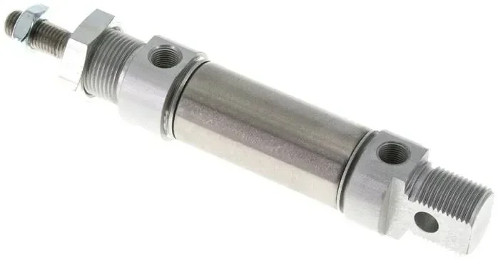 Vérin ISO 6432, double effet, piston 25mm,course 25mm