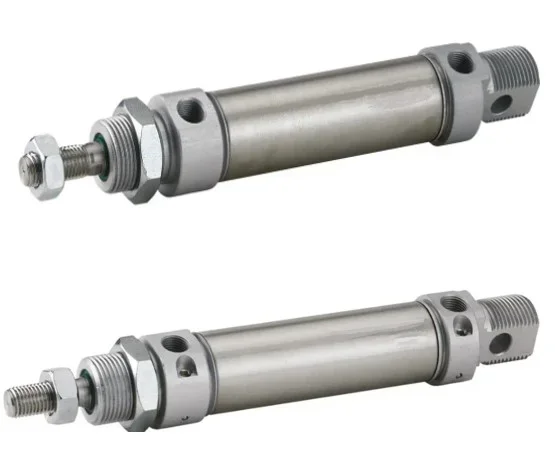 Vérin pneumatique profilé RS PRO Double Action , alésage de 10mm, course de 50mm Mâle M5