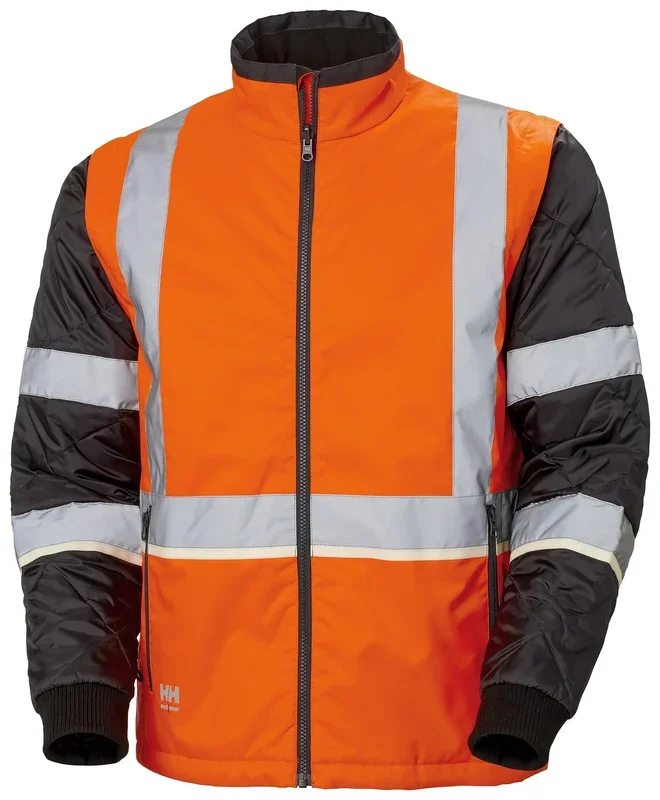 Veste haute visibilité Helly Hansen , Noir/Vert/Blanc/Jaune, taille M, Unisexe