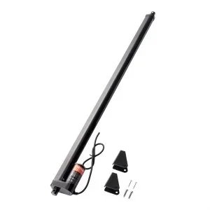 VEVOR Actionneur Linéaire 12 V, Actionneur de Mouvement Linéaire 500 mm 100 kg/1000 N 14 mm/s avec Support de Montage et Protection IP54 pour Meubles, Systèmes d’Automatisation, Équipements Mécaniques