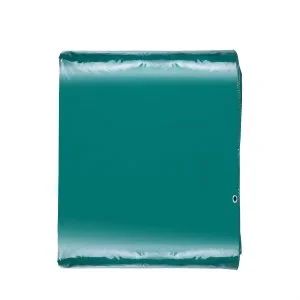 VEVOR Bâche Imperméable avec Œillets 5×9 m Bâche PVC Étanche Rideau Extérieur Protection Espacement Œillets 1 m pour Couvrir Serre Terrasse Pavillon Garage Jardin Voiture Bateaux Piles de Bois, Vert