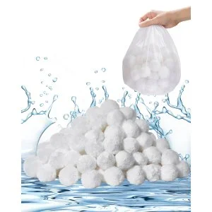 VEVOR Boules Filtrantes pour Piscine Filtre à Sable Aquarium 0,7kg Réutilisables