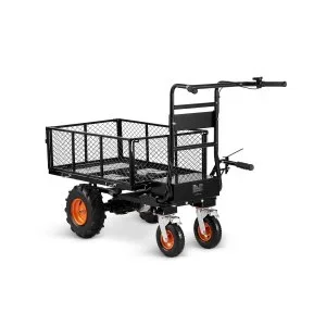VEVOR Chariot utilitaire électrique capacité 300 kg batterie 36 V 432 Wh jardin
