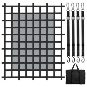 VEVOR Filet de chargement robuste pour camion 183×145 cm 4 sangles réglables