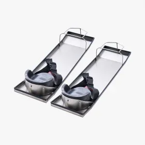 VEVOR genouillères en béton genouillères 30 « x 8 » paire avec genouillères pour béton